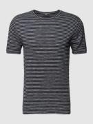 Cinque T-Shirt mit Streifenmuster Modell 'Joni' in Dunkelblau, Größe S
