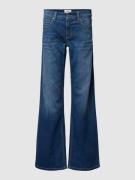 Cambio Wide Fit Jeans mit Knopf- und Reißverschluss Modell 'TESS' in B...