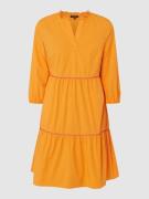 More & More Kleid mit 3/4-Arm in Orange, Größe 42