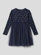Name It Kleid mit Allover-Muster in Blau, Größe 122