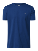 Fynch-Hatton T-Shirt aus Bio-Baumwolle in Dunkelblau, Größe XXXL