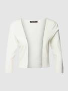 Vera Mont Cropped Jacke aus Viskose-Mix in Offwhite, Größe L