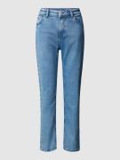 Knowledge Cotton Apparel Mom Fit Jeans mit Eingrifftaschen in Hellblau...