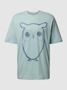 Knowledge Cotton Apparel T-Shirt mit Motiv-Print Modell 'big owl' in M...