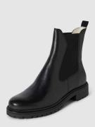 Tamaris Chelsea Boots aus Leder-Mix in Black, Größe 40