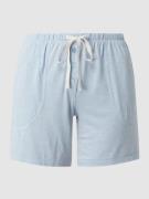Huber Bodywear Pyjama-Shorts mit Stretch-Anteil in Hellblau, Größe 38