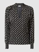 Neo Noir Blusenshirt aus Chiffon in Black, Größe XS