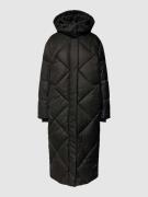 Esprit Collection Steppmantel mit Kapuze in Black, Größe M