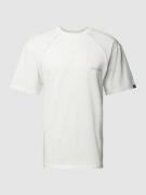 REVIEW T-Shirt mit Kontrastpaspeln in Offwhite, Größe M