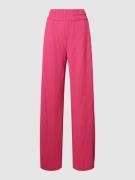 YAS Stoffhose mit elastischem Bund Modell 'ALISA' in Pink, Größe XS