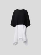 MM6 Maison Margiela Kleid mit 3/4-Ärmel in Black, Größe S