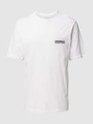 Jack & Jones T-Shirt mit Motiv-Print Modell 'RECIPE' in Weiss, Größe S