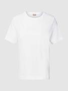 BOSS T-Shirt mit Label-Details in Weiss, Größe XS