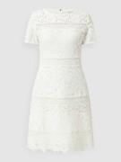 s.Oliver BLACK LABEL Kleid aus Häkelspitze in Ecru, Größe 40