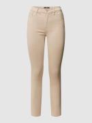 7 For All Mankind Skinny Fit Stoffhose mit Stretch-Anteil in Beige, Gr...