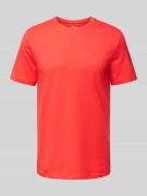 s.Oliver RED LABEL T-Shirt mit Label-Print in Orange, Größe S