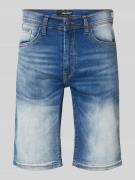 Blend Regular Fit Jeansshorts im 5-Pocket-Design in Blau, Größe S