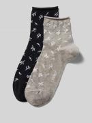 Esprit Socken mit Allover-Muster Modell 'Twing' im 2er-Pack in Black, ...
