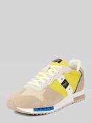Blauer USA Sneaker im Colour-Blocking-Design Modell 'QUEENS' in Gelb, ...