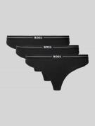 BOSS Slip mit elastischem Logo-Bund im 3er-Pack in Black, Größe XS