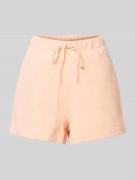 Marc O'Polo Shorts mit elastischem Bund in Apricot, Größe XS