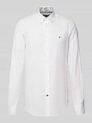 Tommy Hilfiger Business-Hemd mit Button-Down-Kragen in Weiss, Größe 39