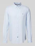 Tommy Hilfiger Business-Hemd mit Button-Down-Kragen in Bleu, Größe 40