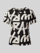 G-Star Raw T-Shirt mit Label-Print Modell 'Calligraphy' in Black, Größ...
