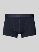 HOM Boxershorts mit elastischem Label-Bund in Dunkelblau, Größe M