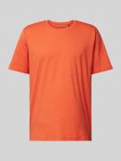 Schiesser T-Shirt mit Rundhalsausschnitt in Rot, Größe 48