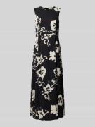 Marc O'Polo Maxikleid mit floralem Print in Black, Größe 34