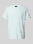 Superdry T-Shirt im unifarbenen Design in Hellblau, Größe S