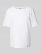 MAERZ Muenchen T-Shirt mit Rundhalsausschnitt in Weiss, Größe 36