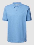 Fynch-Hatton Regular Fit Poloshirt im unifarbenen Design in Rauchblau ...