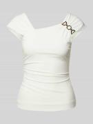 Marciano Guess Top mit Label-Applikation Modell 'PENNY' in Offwhite, G...