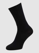 Falke Socken aus Schurwollmischung Modell Striggings in Black, Größe 3...