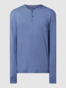 Jockey Pyjama-Oberteil mit Modal-Anteil in Jeansblau, Größe S