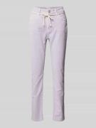 OPUS Regular Fit Jeans mit Bindegürtel Modell 'Louis fresh' in Flieder...