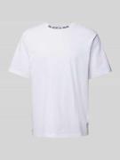 The North Face T-Shirt mit Label-Print Modell 'ZUMU' in Weiss, Größe S