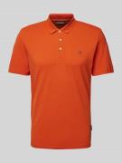 Napapijri Slim Fit Poloshirt mit Logo-Stitching Modell 'EALIS' in Oran...
