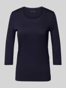 Christian Berg Woman T-Shirt mit 3/4-Arm in unifarbenem Design in Dunk...