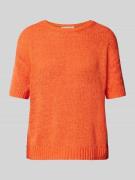 Marc O'Polo Strickshirt mit 1/2-Arm in Orange, Größe S
