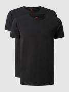 Levi's® T-Shirt mit Label-Detail im 2er-Pack in Black, Größe L