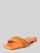 Steve Madden Slides in Flecht-Optik Modell 'ALLURE' in Orange, Größe 3...