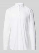 BOSS Regular Fit Business-Hemd mit Kentkragen Modell 'Hank' in Weiss, ...