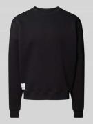 Alpha Industries Sweatshirt mit überschnittenen Schultern in Black, Gr...