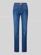 Brax Slim Fit Jeans mit Gürtelschlaufen Modell 'STYLE.MARY' in Blau, G...