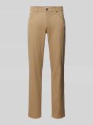 Brax Flex Fit Stoffhose im 5-Pocket-Design Modell 'CADIZ' in Camel, Gr...