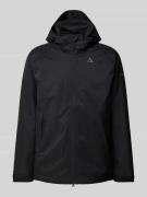 Schöffel Jacke mit Reißverschlusstaschen in Black, Größe 48