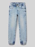 s.Oliver RED LABEL Jeans im 5-Pocket-Design in Blau, Größe 92